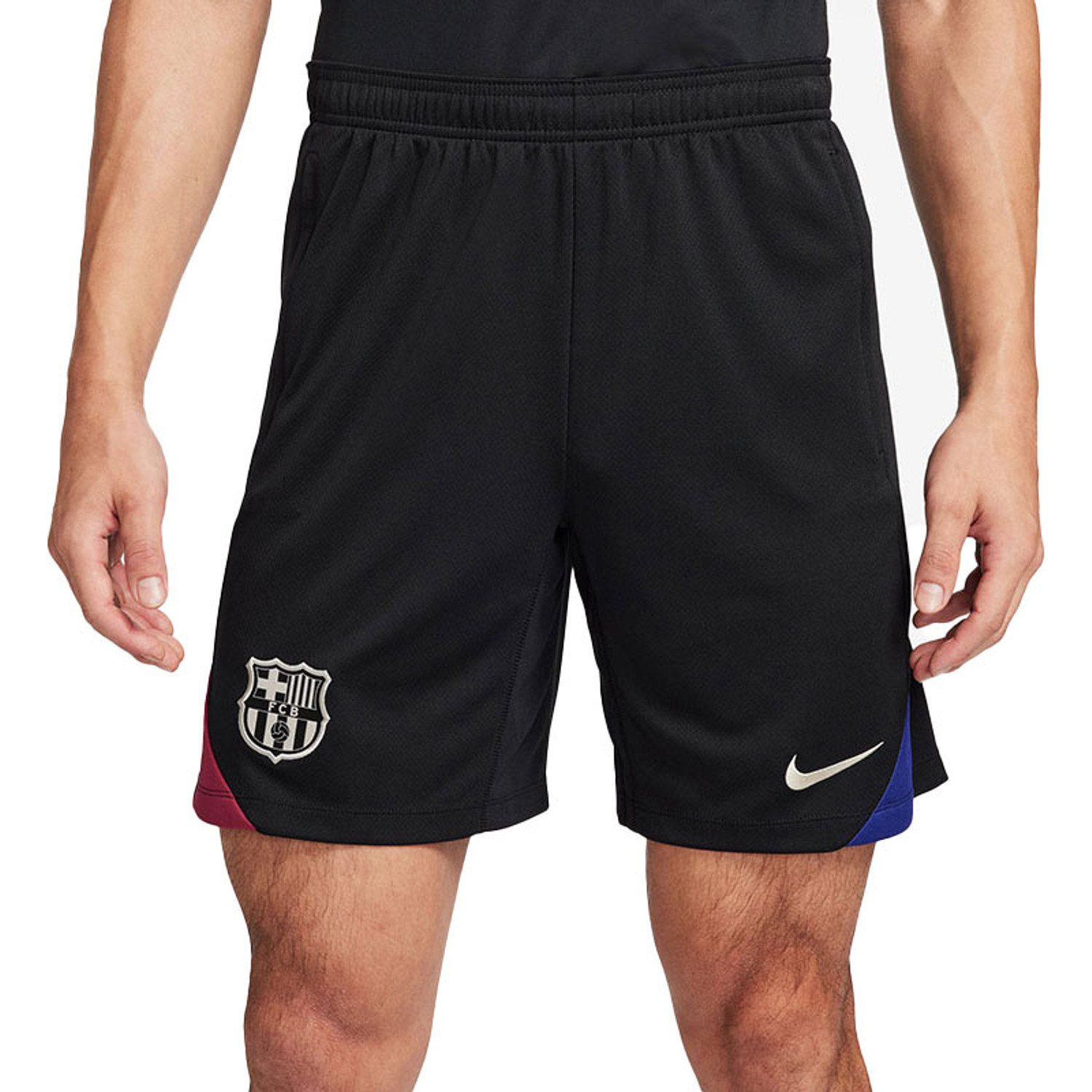 FN9389-010 Nike FC Barcelona Trainingsbroekje 2024-2025 Zwart