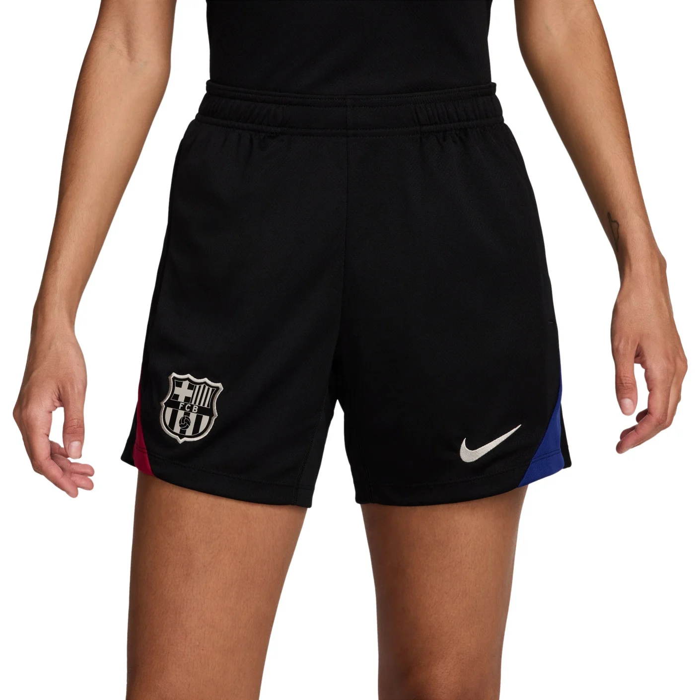 FN9545-010 Nike FC Barcelona Dames Trainingsbroekje 2024-2025 Zwart