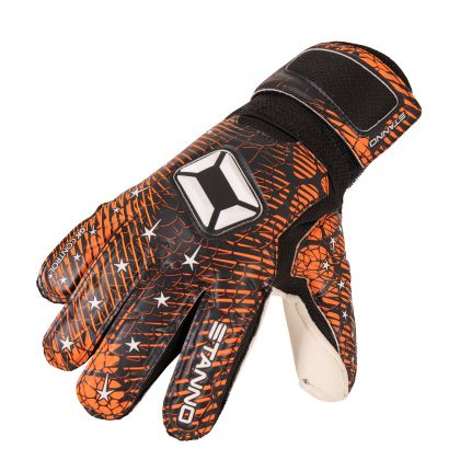 481412-3800 Stanno Keeperhandschoenen Snake Goalkeeper Glove Kids Zwart Oranje