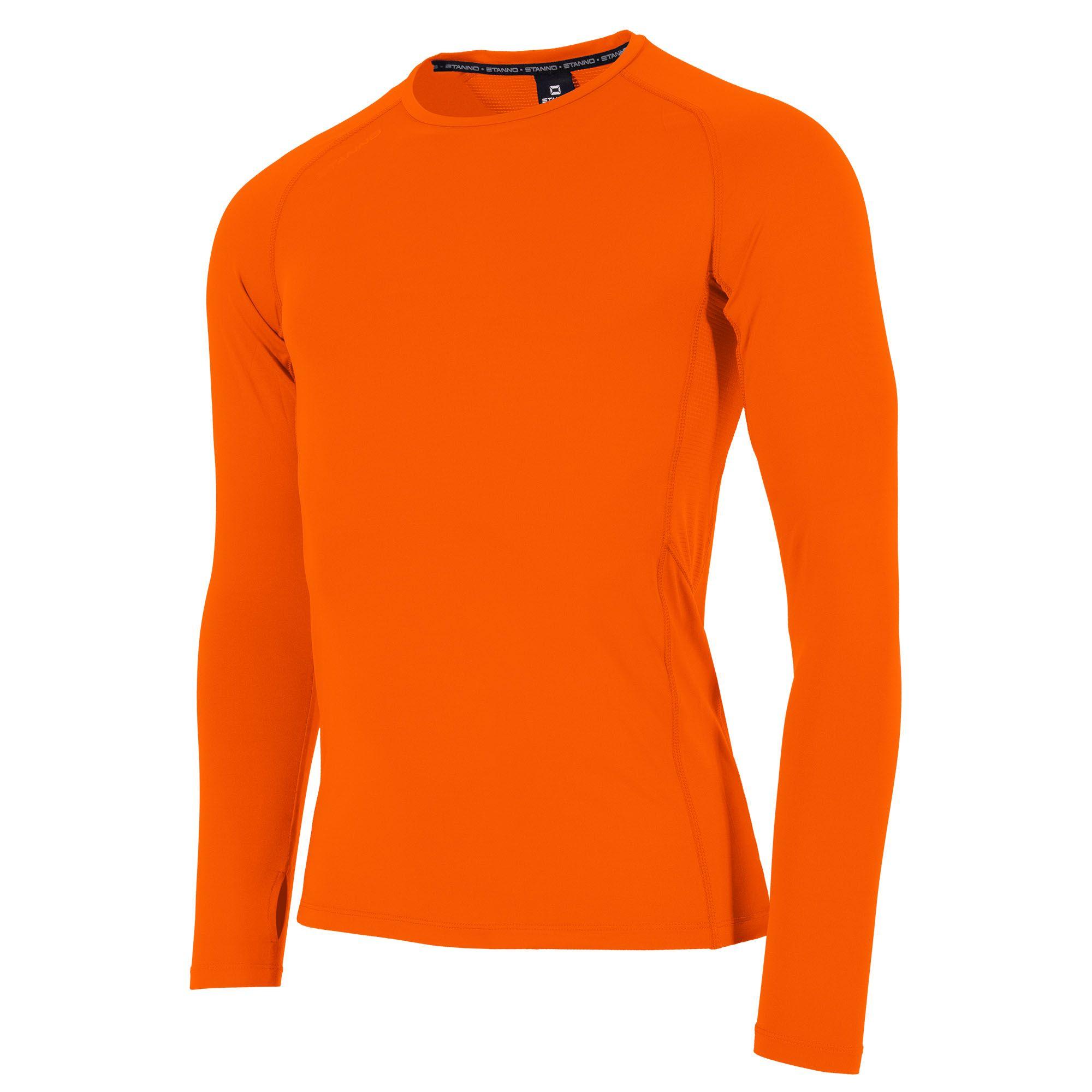 446101-3000 Stanno Ondershirt Core Baselayer Long Sleeve Shirt Oranje