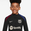 FN9936-011 Nike FC Barcelona Drill Top Kids 2024-2025 Zwart