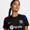 FN9505-011 Nike FC Barcelona Dames Trainingsshirt 2024-2025 Zwart