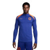 FJ2997-455 Nike KNVB Nederlands Elftal Drill Top 2024-2025 Blauw