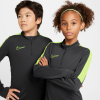 DX5470-061 Nike Trainingstrui Academy Drill Top Kids Donkergrijs