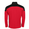 408015-6800BRAAKHUIZEN Stanno Pride 1/4 zip top Braakhuizen Rood Zwart