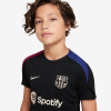 FN9859-011 Nike FC Barcelona Trainingsshirt 2024-2025 Kids Zwart