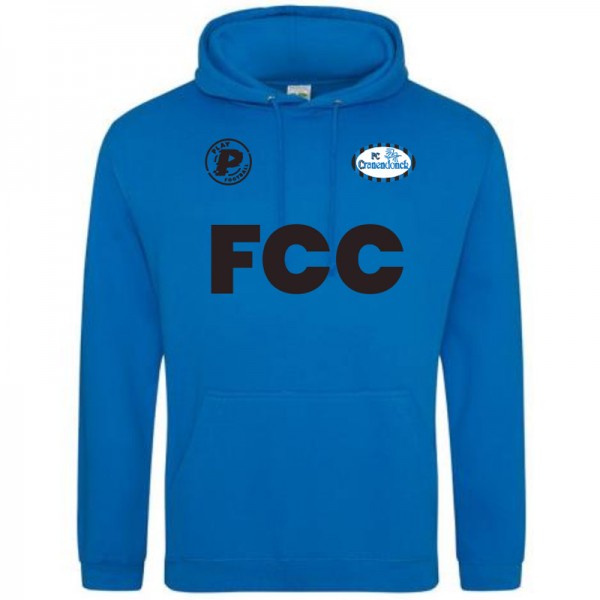 FCC.HOODIE-Blauw Play FC Cranendonck Hoodie FCC Blauw