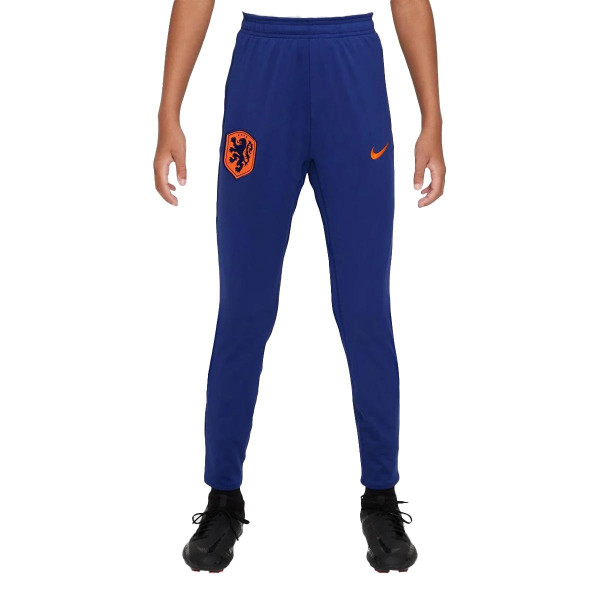 FJ3058-455 Nike KNVB Nederlands Elftal Trainingsbroek 2024-2025 Kids Blauw