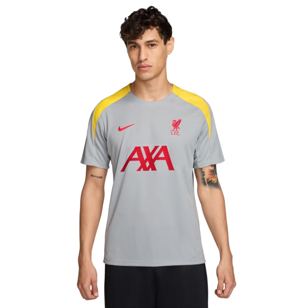 FQ2611-078 Nike Liverpool FC Trainingsshirt 2024-2025 Grijs